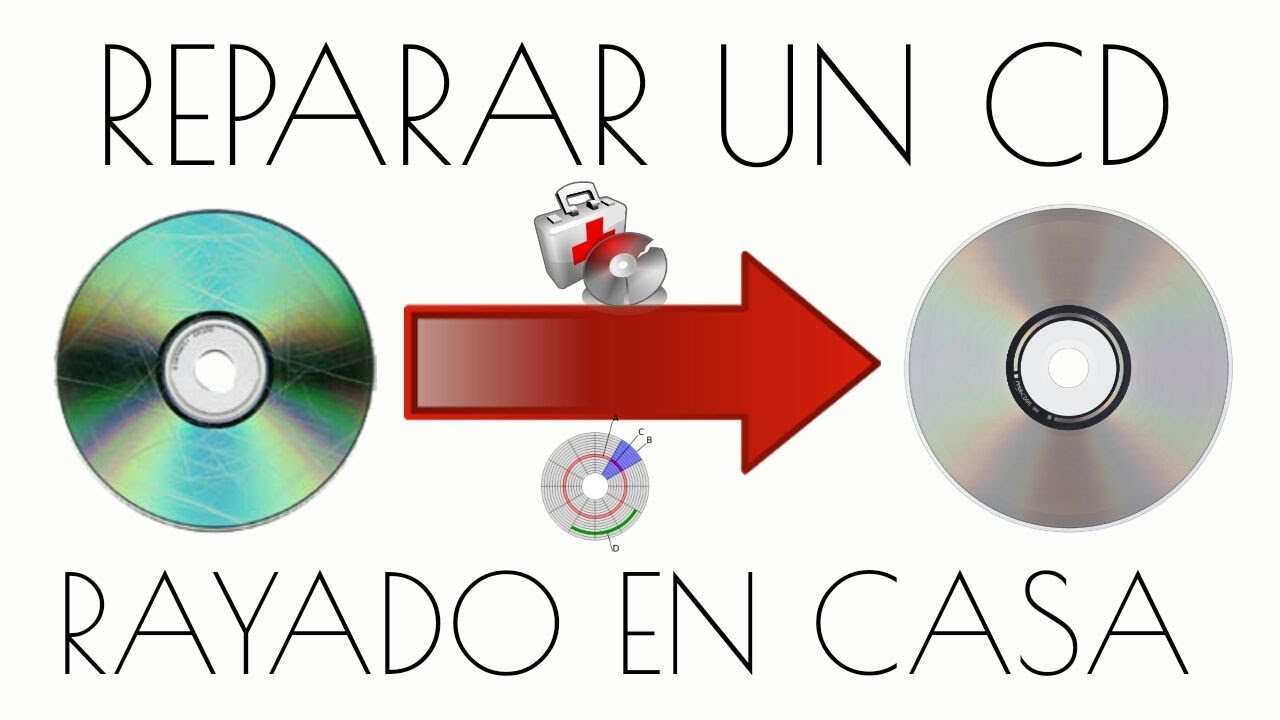 ¿Cómo reparar un disco rayado?